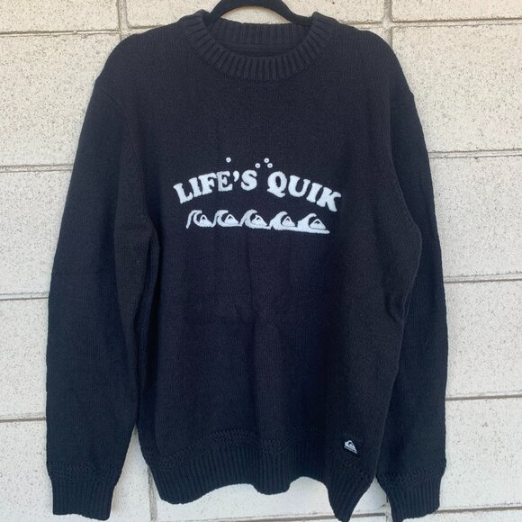 Quiksilver Other - Quiksilver Men's Classic Fit Sweater - Life's Quik